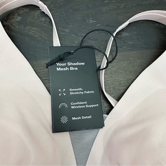 Knix Shadow Mesh T-Shirt Bra XS+ Pink Rose Water - Picture 4 of 7